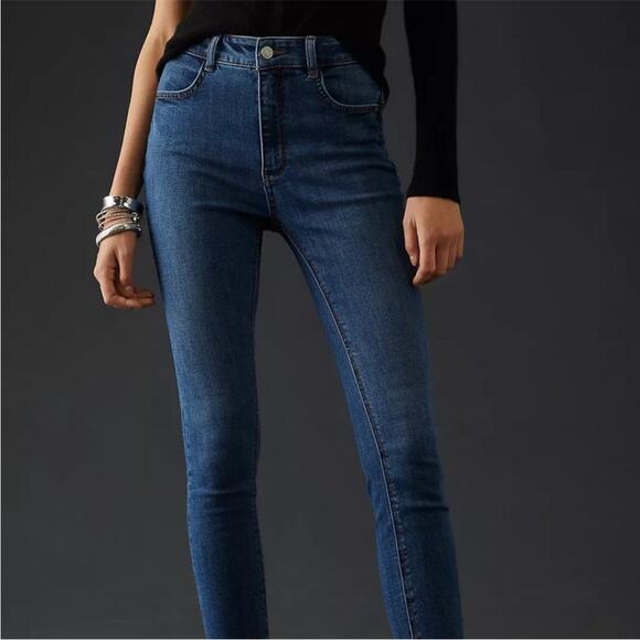 Pilcro & The Letterpress Mid Rise Stretch Jeans Sz 29P - Picture 1 of 12